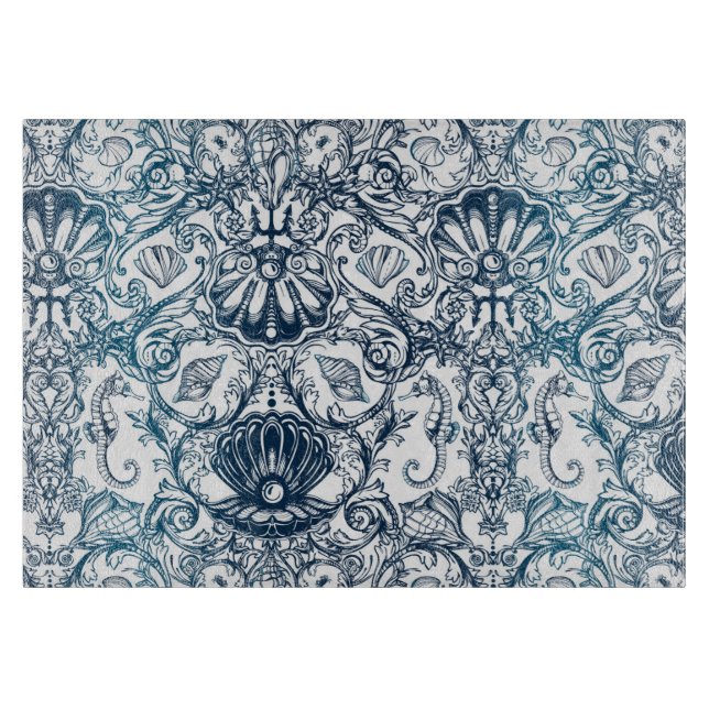 Vintage Marine Mönster (Framsidan)