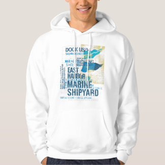 Vintage Marine Shipyard - Öster Kusten Nautical Ya Hoodie