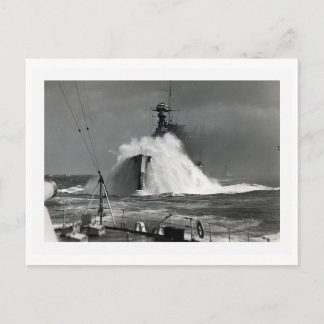 Vintage Marine's Photograph - Royalet Oak Frakt Vykort (Framsida)