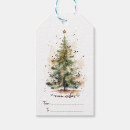 Vintage-märkre Presentetikett