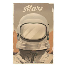 Vintage Mars-astronaut