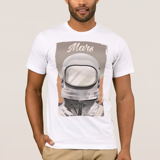 Vintage Mars-astronaut Tröja (Framsida)