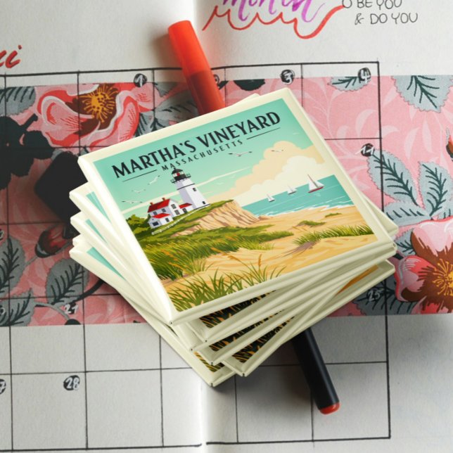 Vintage Martha's Vineyard Massachusetts Magnet (Skapare uppladdad)