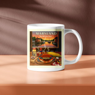 Vintage Maryland Kaffemugg