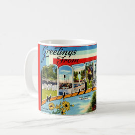 Vintage Maryland välkomstmugg Kaffemugg