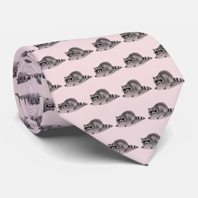 Vintage maskerad Raccoon Slips (Rullad)