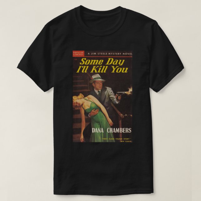 Vintage Maskinkokt detektiver 3 T Shirt (Design framsida)