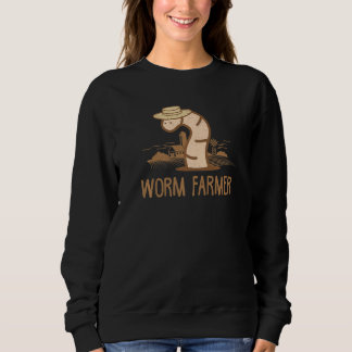Vintage maskormodlare vermikulturist trädgårdsjord t shirt