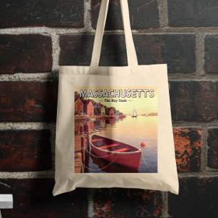 Vintage Massachusetts Tygkasse