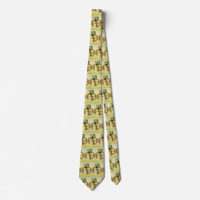 Vintage mat, ekologiska honungsbin dansar burk slips (Framsida)