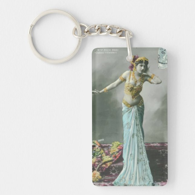 Vintage Mata Hari-vykort (Framsidan)