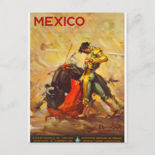 Vintage Matador Mexiko - Mexikansk reseturism Vykort