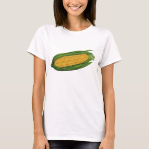 Vintage matgrönsaker; Gul majs på kolven Tee Shirt