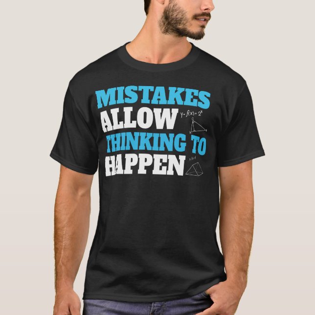 Vintage Math Lärar Funny Saying Present T-Shirt (Framsida)