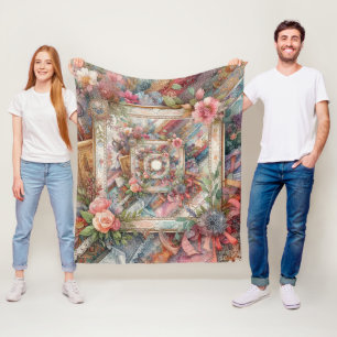 Vintage Maximalist Decor Fleecefilt