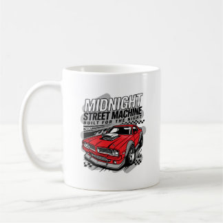 Vintage Mechanic Shirt - Midnight Street Machine C Kaffemugg