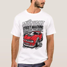 Vintage Mechanic Shirt - Midnight Street Machine C