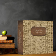 Vintage med Faux Leather Trim