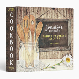 Vintage med Mason Burk Cookbook