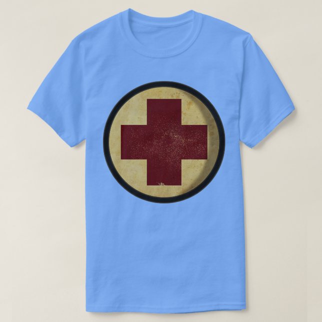 Vintage Medic Kor T Shirt (Design framsida)