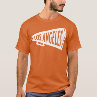 Vintage Megaphone Los Angeles Rams White Los Angel T Shirt