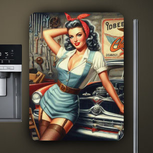 Vintage Mekanisk stift upp Magnet