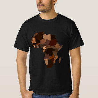 Vintage Melanin Afrika Karta Tee Unisex