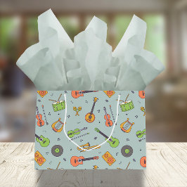 Vintage Melodies | Retro Music Instrument Mönster