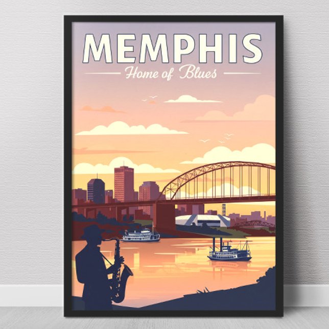 Vintage Memphis Poster (Skapare uppladdad)