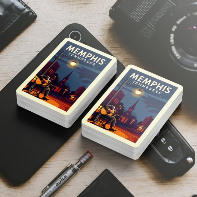 Vintage Memphis Tennessee Casinokort (Skapare uppladdad)