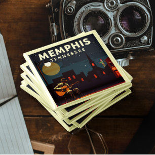 Vintage Memphis Tennessee Magnet