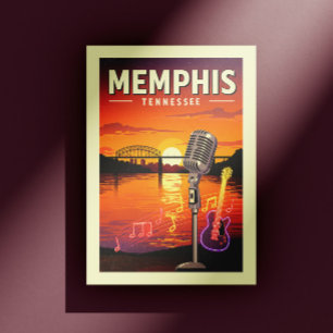 Vintage Memphis Tennessee Vykort