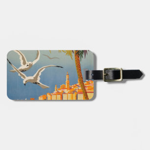 Vintage Menton CoTe D'azur Bagagebricka