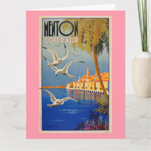 Vintage Menton CoTe D'azur Kort