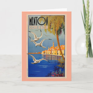 Vintage Menton CoTe D'azur Kort