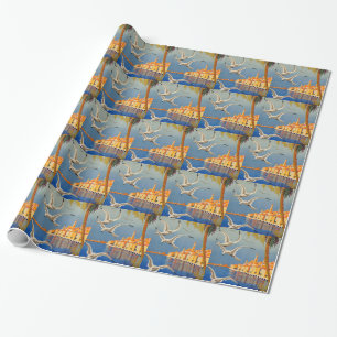 Vintage Menton CoTe D'azur Presentpapper