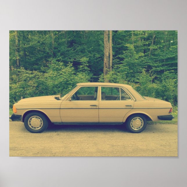 Vintage Mercedes Poster (Framsidan)