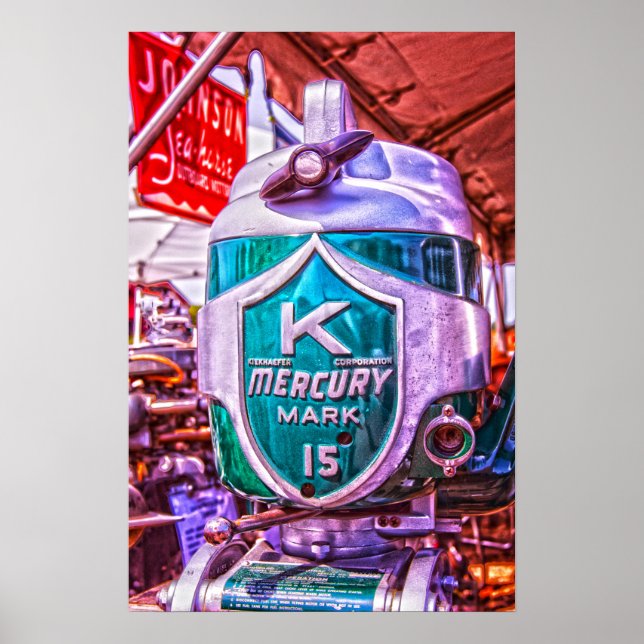 Vintage Mercury Poster (Framsidan)