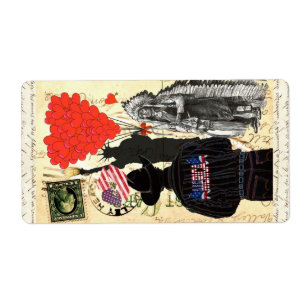 Vintage Merica Fraktsedel