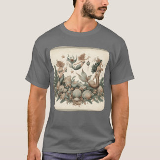 Vintage Mermaids boy T Shirt