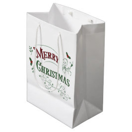 Vintage Merry Christmas Typografi