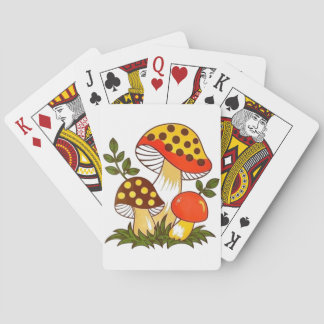 Vintage Merry Mushroom Casinokort