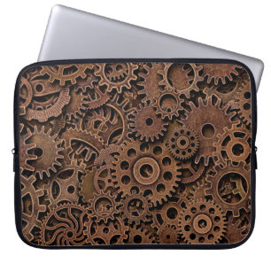 Vintage metall laptop fodral