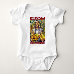 Vintage Mexico Travel Tourism Advertisement T Shirt