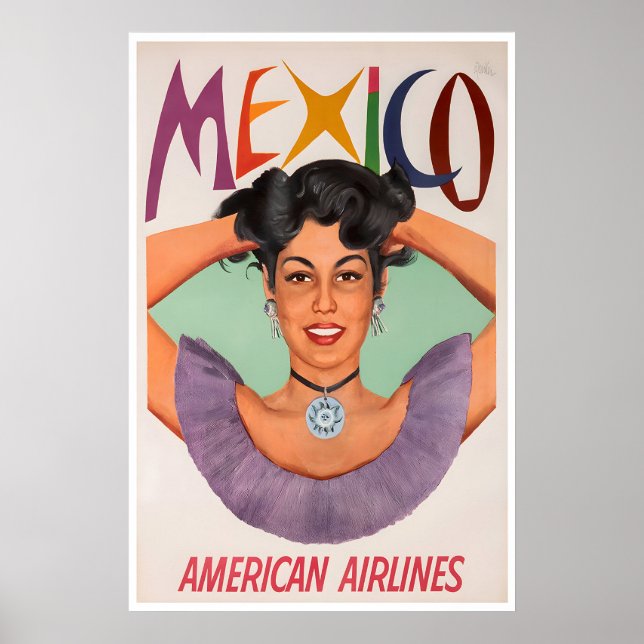 Vintage mexikansk konst Mexiko Resa Poster Köket (Framsidan)