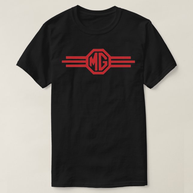 Vintage MG-bricka T Shirt (Design framsida)