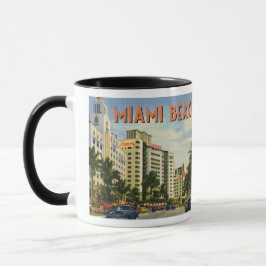 Vintage Miami Beach Collins Avenue Mugg