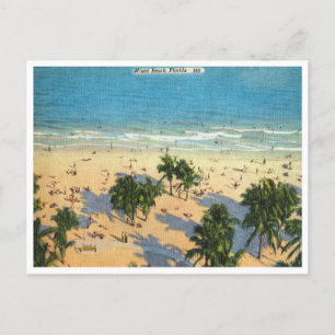 Vintage Miami Beach, Florida Travel Postcard Vykort