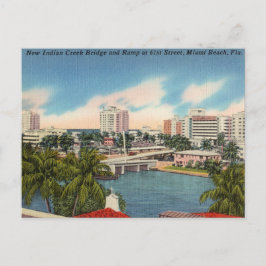 Vintage Miami Beach, Florida Vykort
