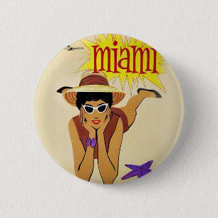 Vintage Miami Beach Knapp